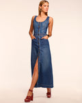 Effortless Sophistication Button-Front Denim Dress
