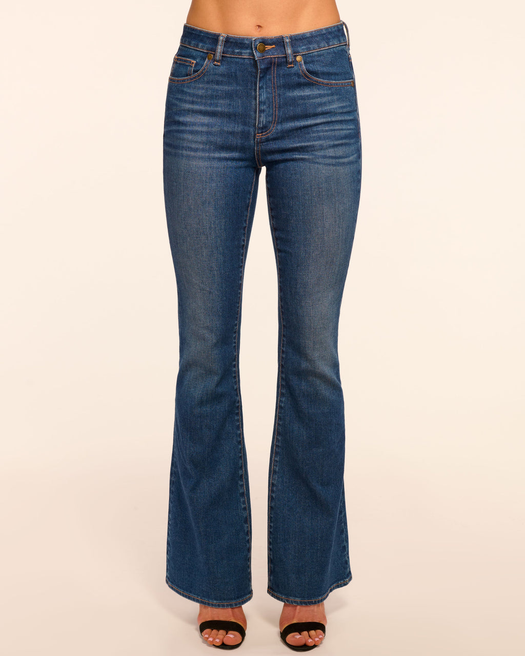 Versatile High-Rise Pocket Jeans