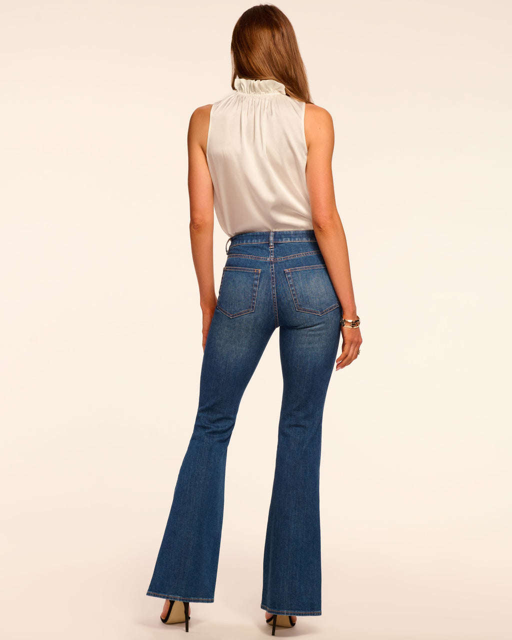 Versatile High-Rise Pocket Jeans