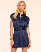 Functional Pockets Chic Cardigan Dress