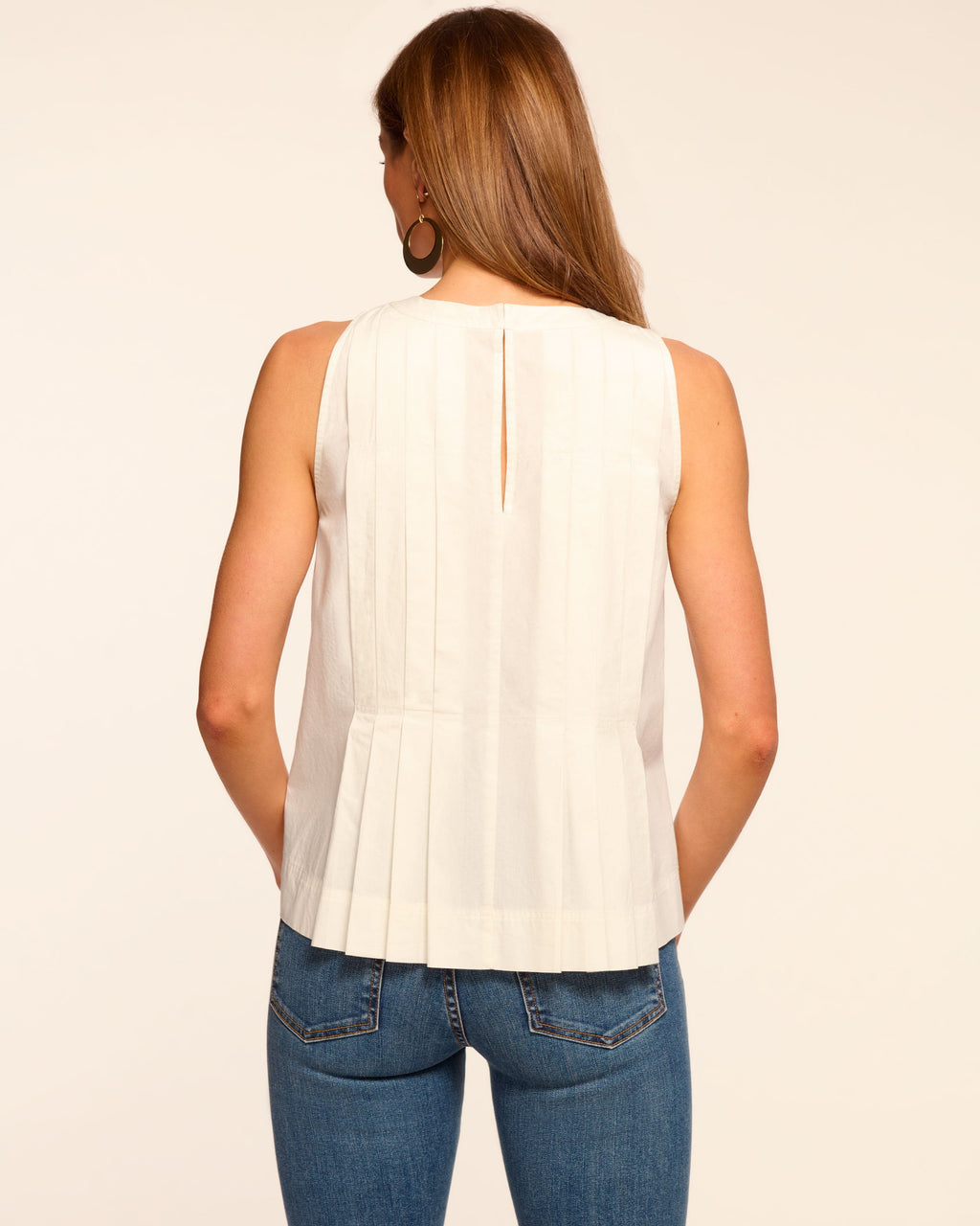 Textured Poplin First Impression Top