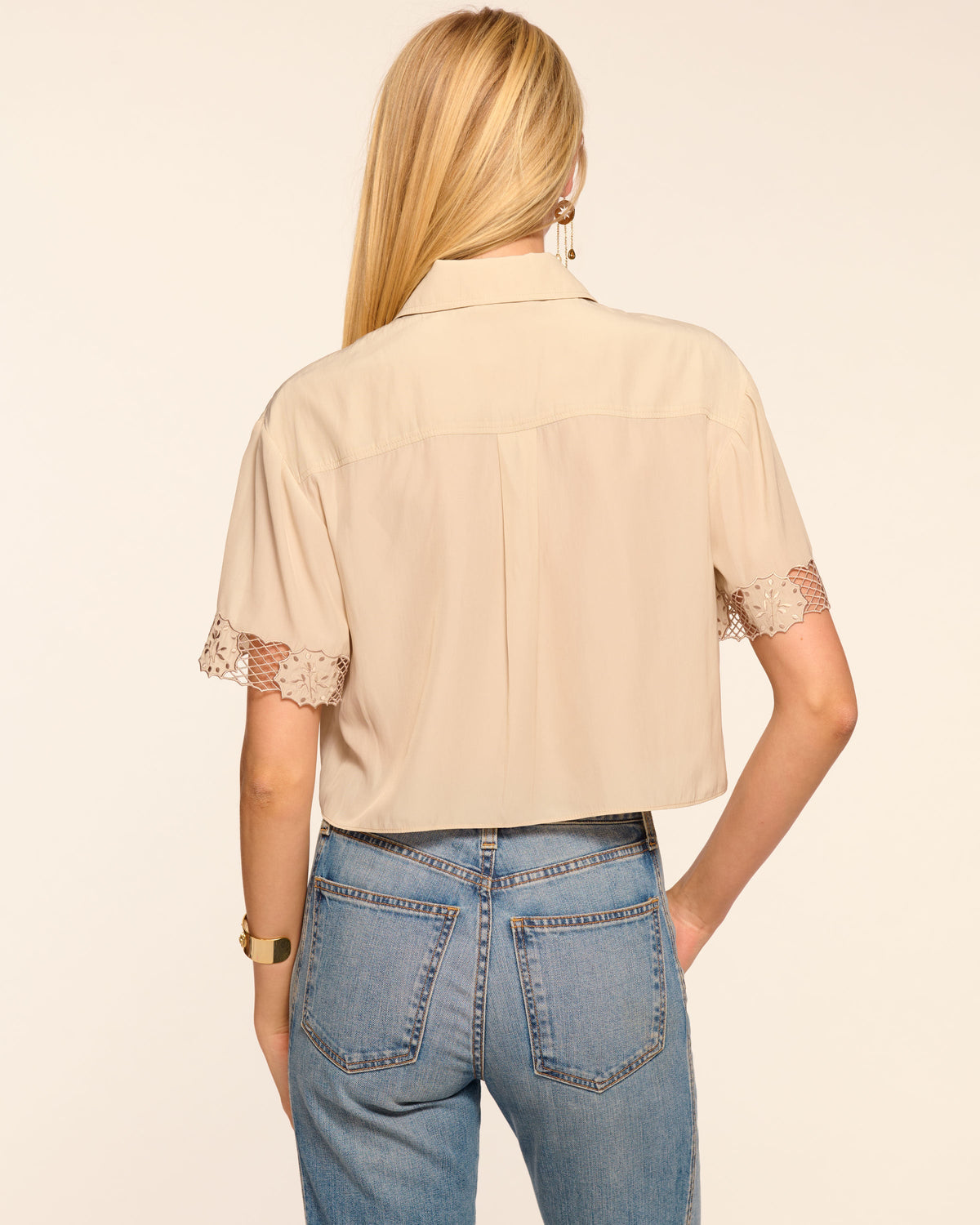 WorkWeekend Versatility Cropped Shirt
