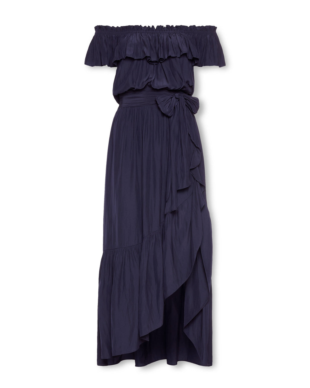 Romantic Off-Shoulder Garden Dress