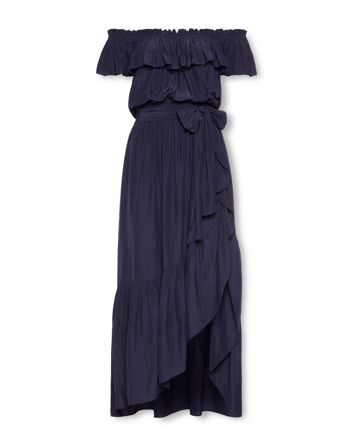 Romantic Off-Shoulder Garden Dress