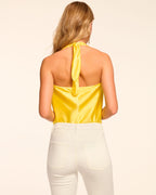 Seasonal Silky Halter Top