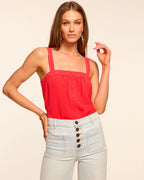 ‌Festival Ready Contrast Stitch Tee