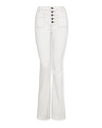 Stretchy Square Pocket Jeans