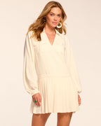 Pocketed Pleated Weekend Dress