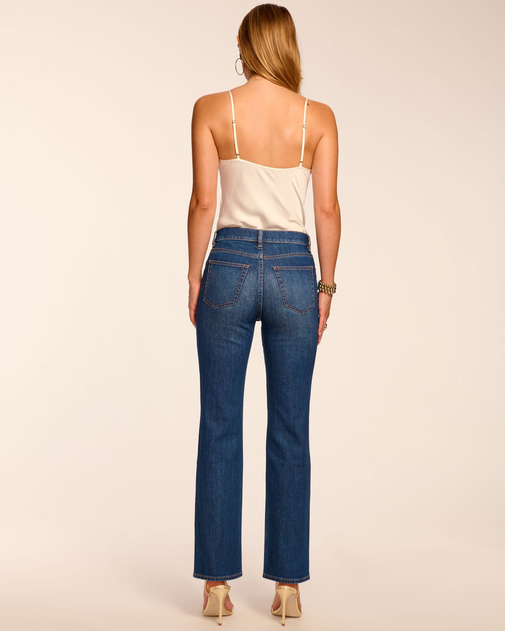 Flattering Straight Leg Jean with Pockets