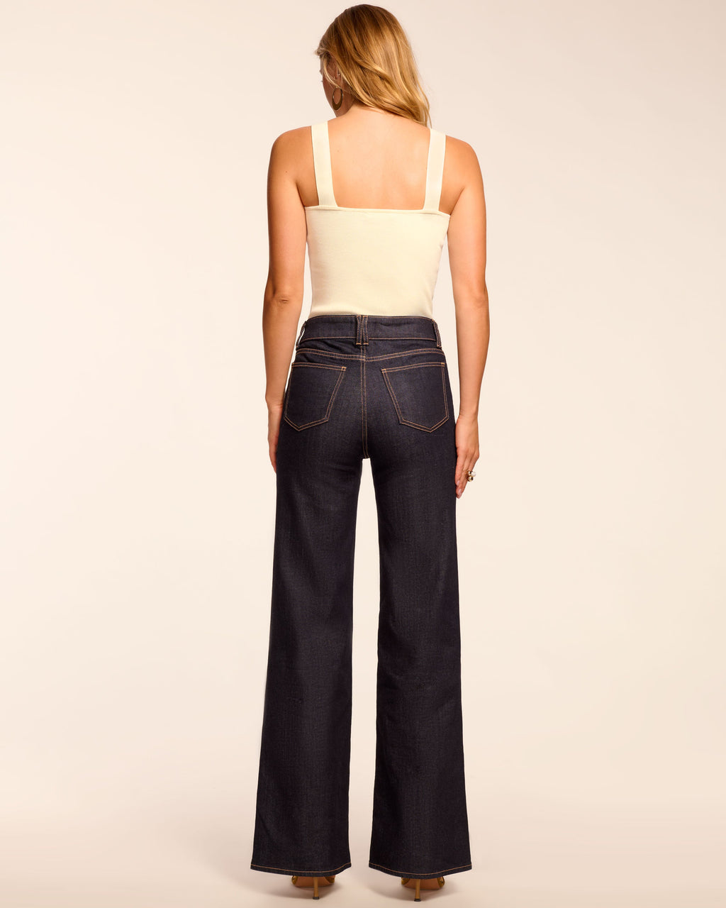 Effortless Cool Contrast Stitch Pants