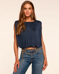 Dreamy Drape Ruched Crop Top