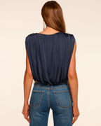 Dreamy Drape Ruched Crop Top