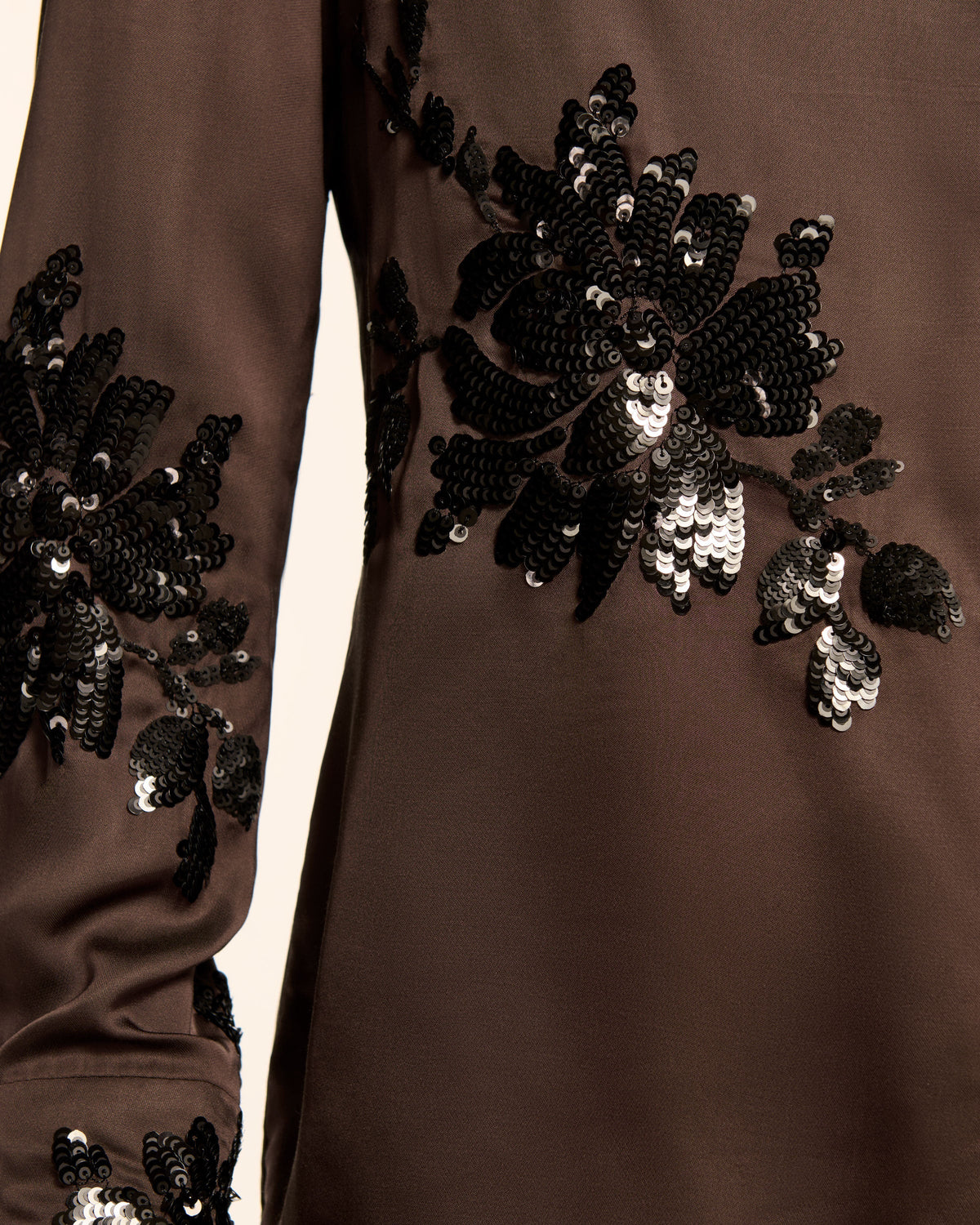 Artistic Boho Brown Top