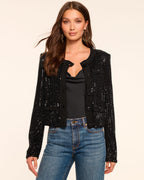 Luxury Beaded Cropped Blazer