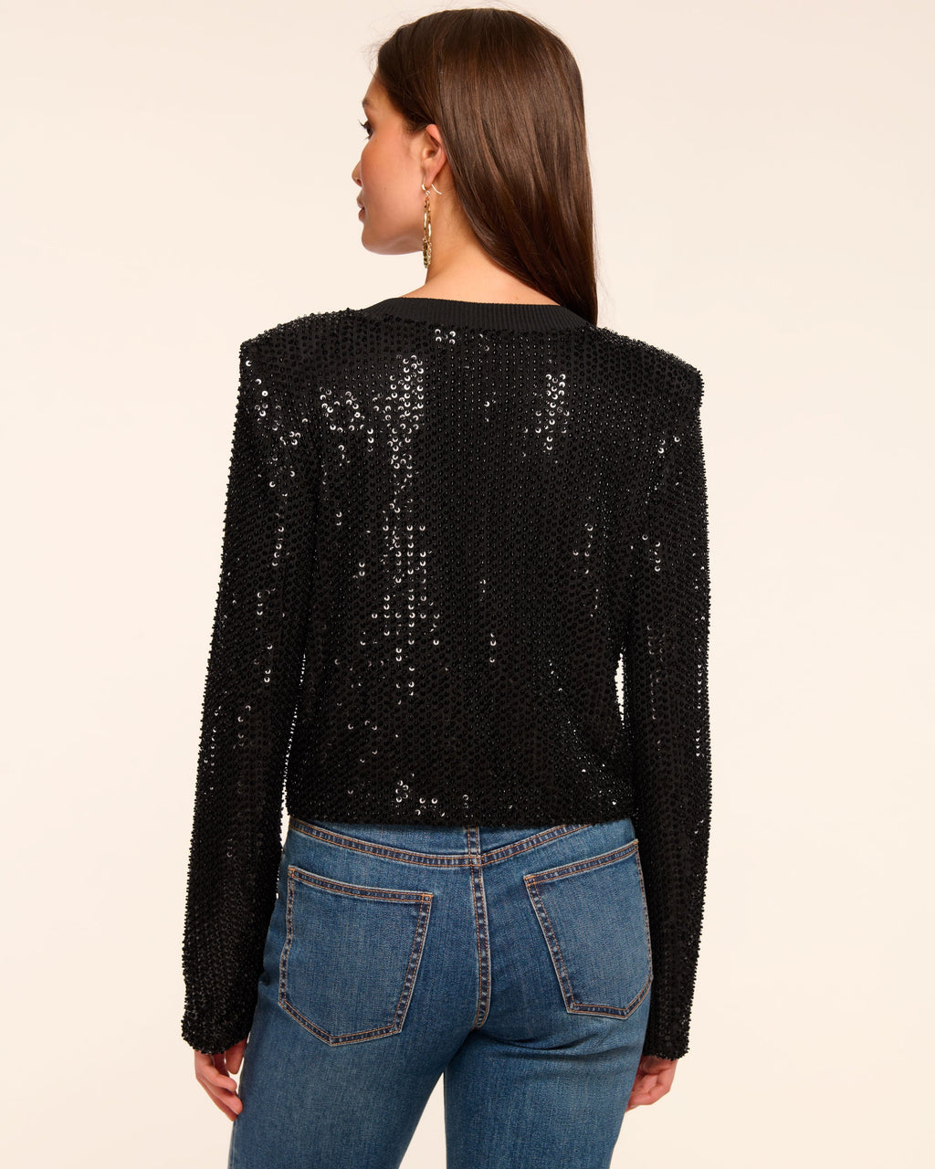 Luxury Beaded Cropped Blazer