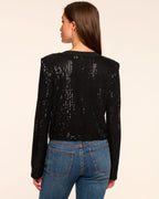 Luxury Beaded Cropped Blazer
