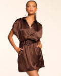 Functional Pockets Chic Cardigan Dress