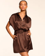 Functional Pockets Chic Cardigan Dress