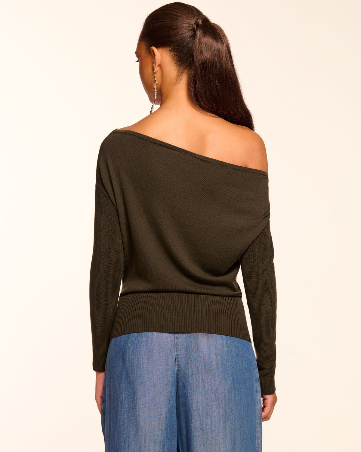 Lightweight Slouchy Wool Sweater