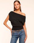 Versatile Ribbed Waist Wool Top