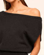 Versatile Ribbed Waist Wool Top