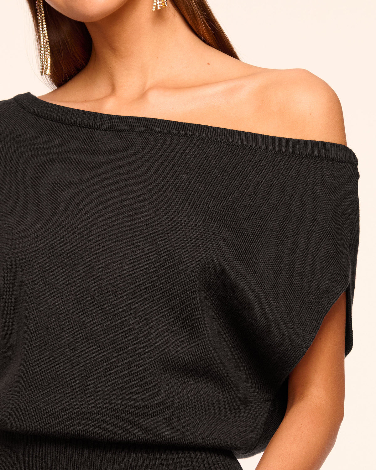 Versatile Ribbed Waist Wool Top