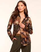 ‌Luxury Silk Polished Shirt