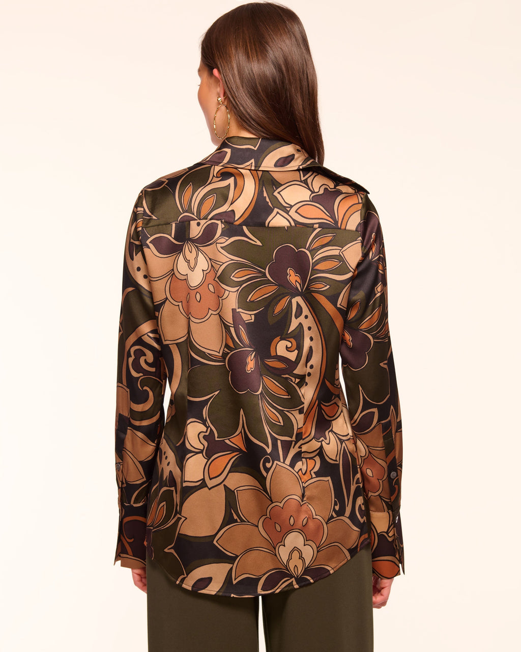 ‌Luxury Silk Polished Shirt