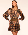 Silk Luxury Bohemian Elegance Dress