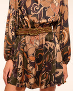 Silk Luxury Bohemian Elegance Dress
