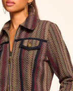 Structured Tweed Skirt for Chic Layering