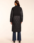Removable Scarf Long Puffer