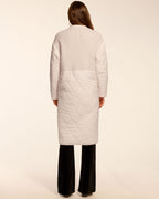 Removable Scarf Long Puffer