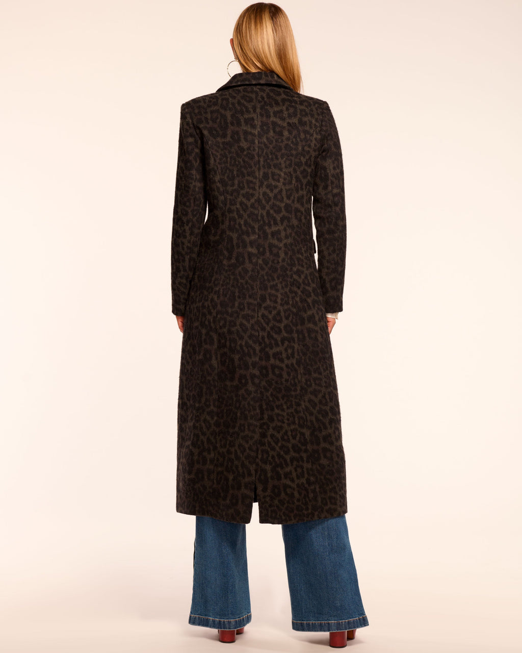 Commanding Presence Animal Print Wool Jacket
