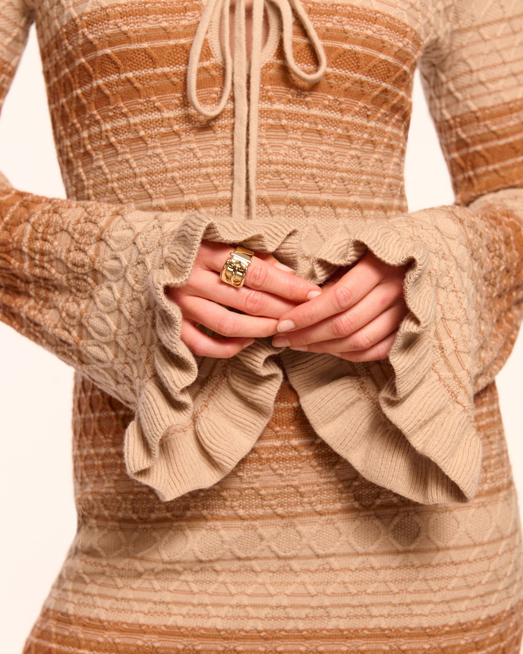 Sweet Cable Knit Dress