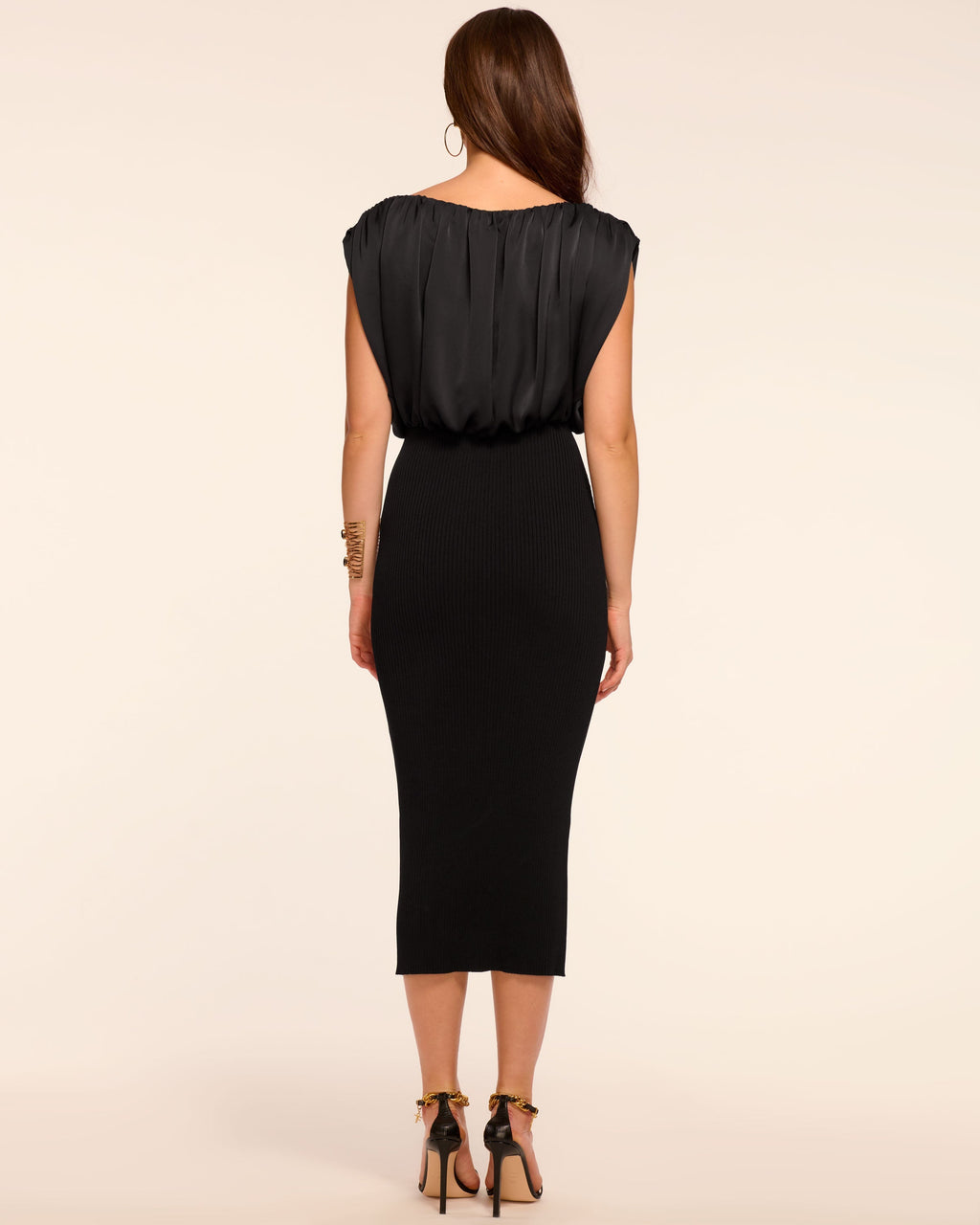 Ruching Ribbed Comfort Set