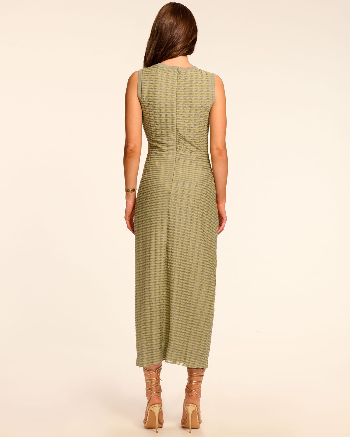 Body-Sculpting Center Slit Party Dress