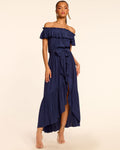 Romantic Off-Shoulder Garden Dress