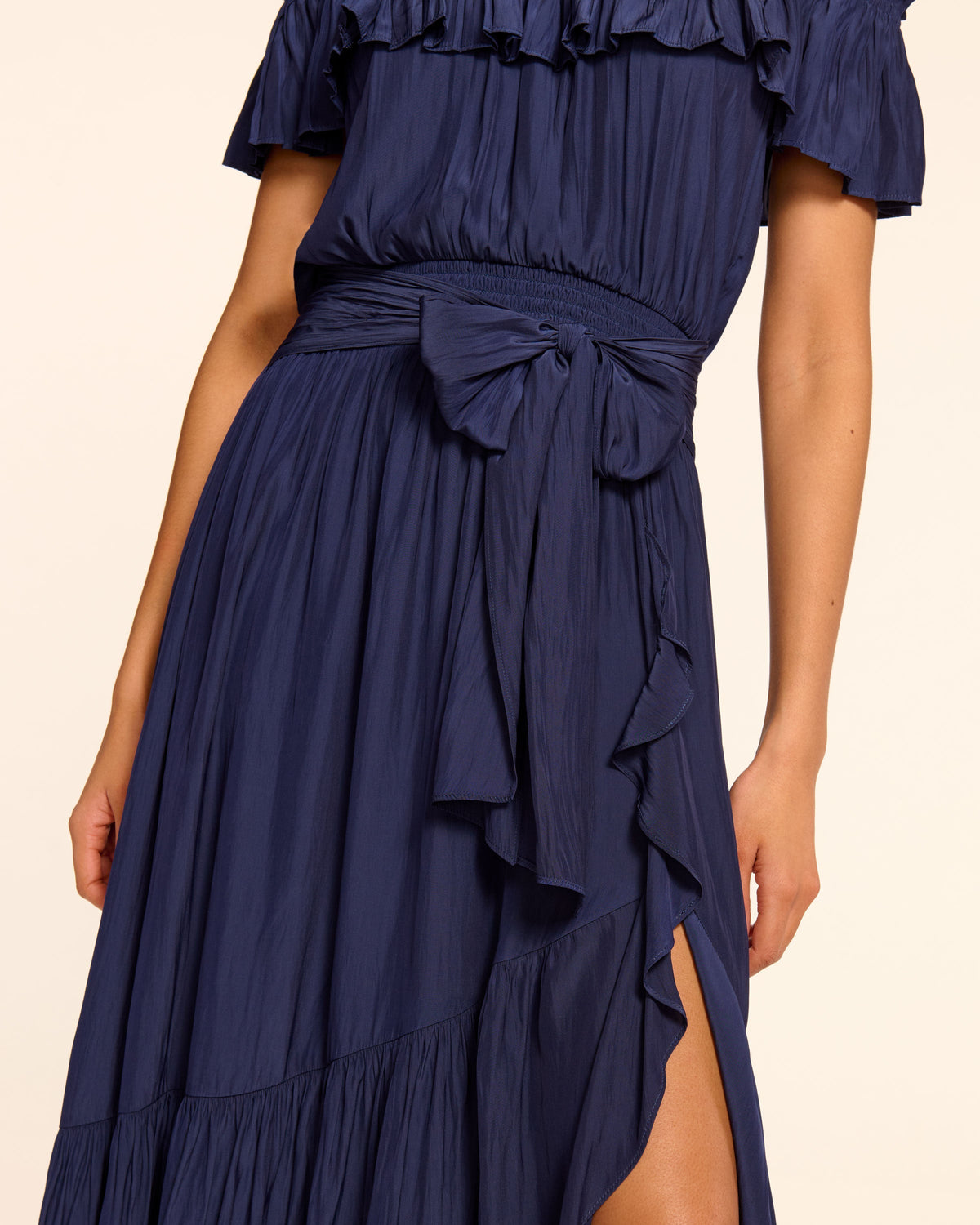 Romantic Off-Shoulder Garden Dress