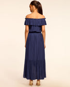 Romantic Off-Shoulder Garden Dress