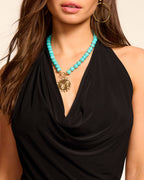 Summer Statement Halter Blouse
