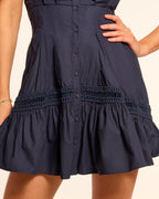 Modern Button Front Summer Dress