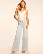 Vintage Wide Leg Jean with Patch Pockets