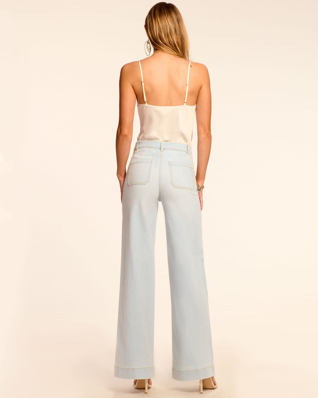 Vintage Wide Leg Jean with Patch Pockets